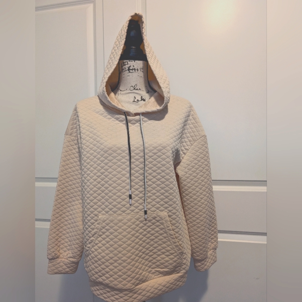 Quilted Lightweight Hoodie